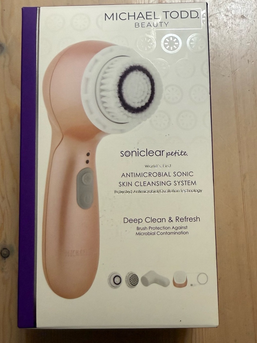 Michael Todd Beauty Soniclear Petite Skin Cleansing System Pink Brand-New